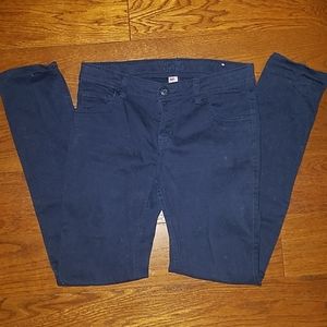 Justice Navy Girl's Pants - Skinny-leg